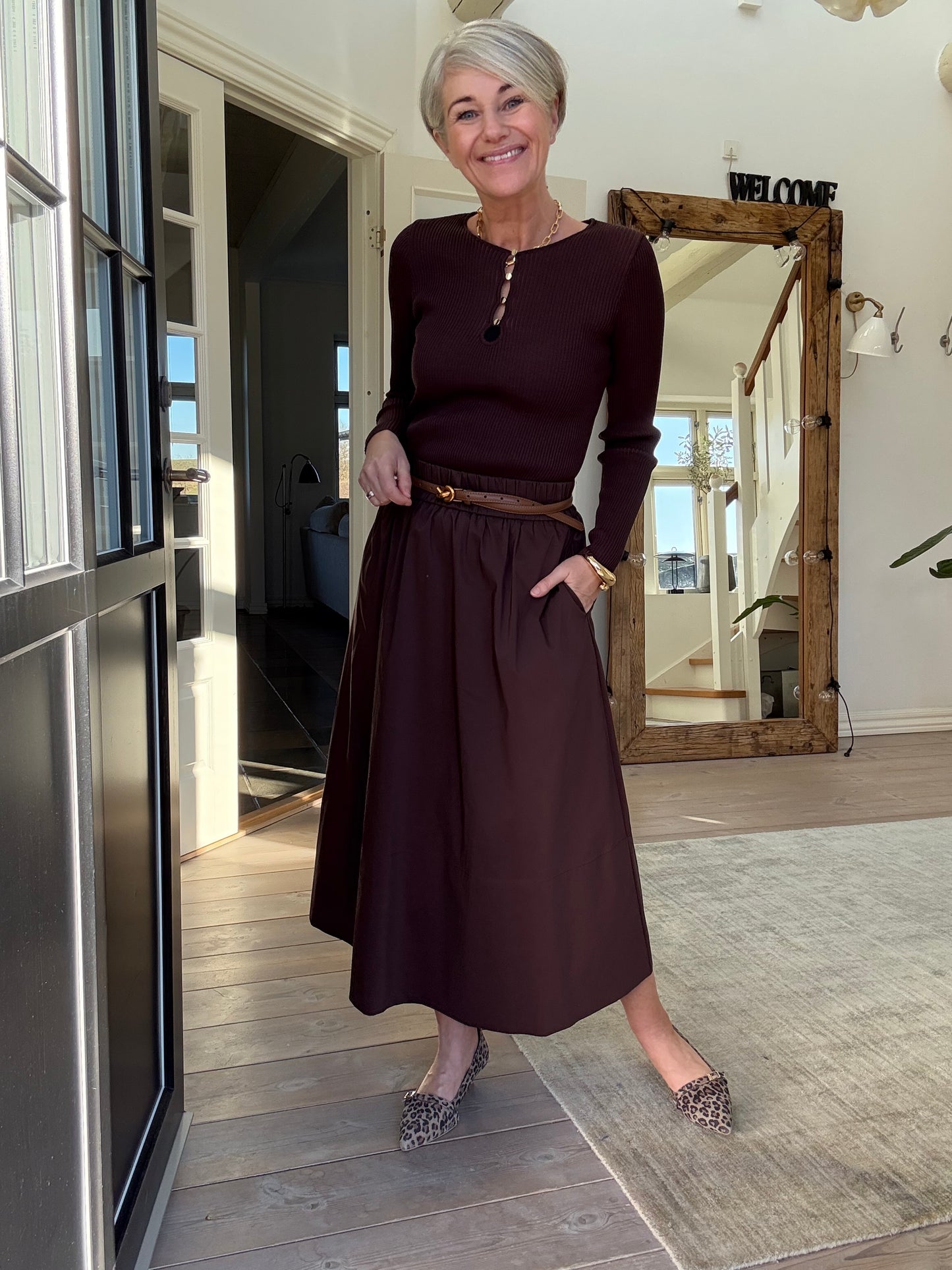 Yara Poplin Nederdel