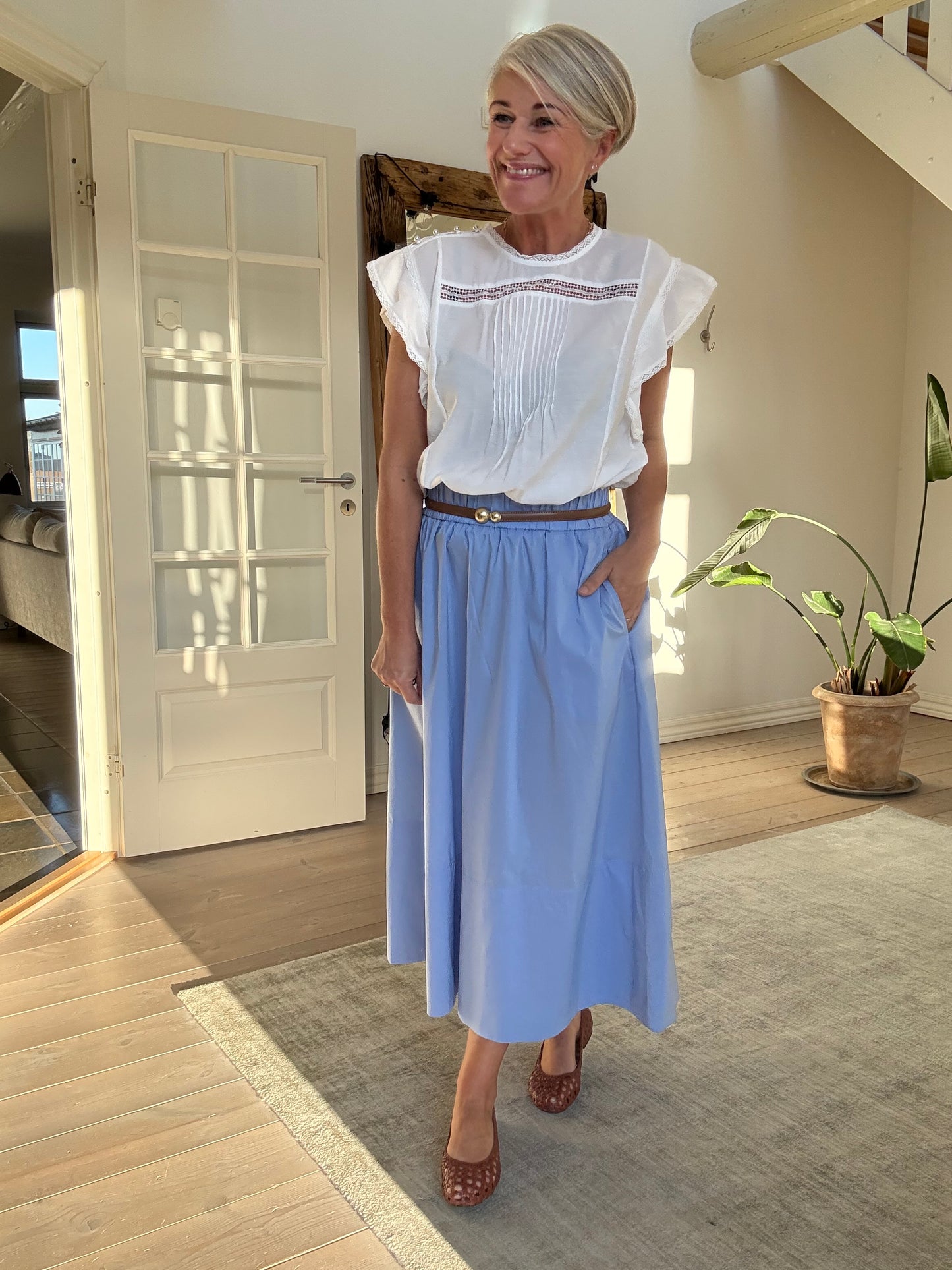 Yara Poplin Nederdel