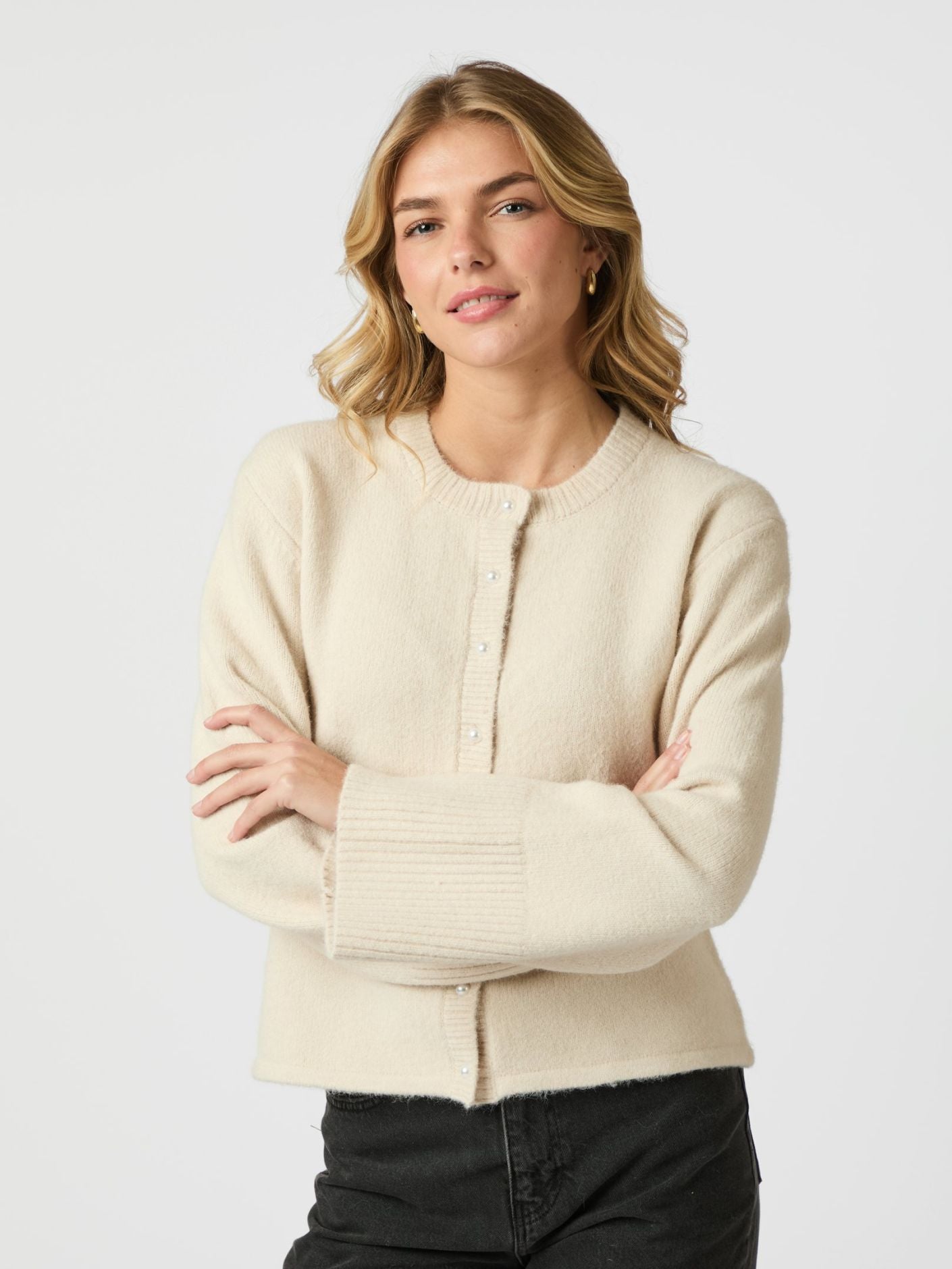 MIXIE STRIK CARDIGAN NEO NOIR