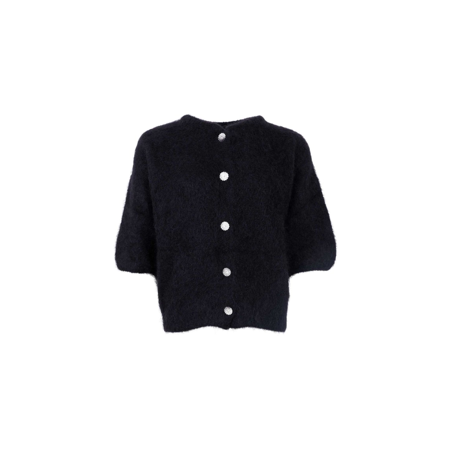 BJOERK CARDIGAN BLACK COLOUR