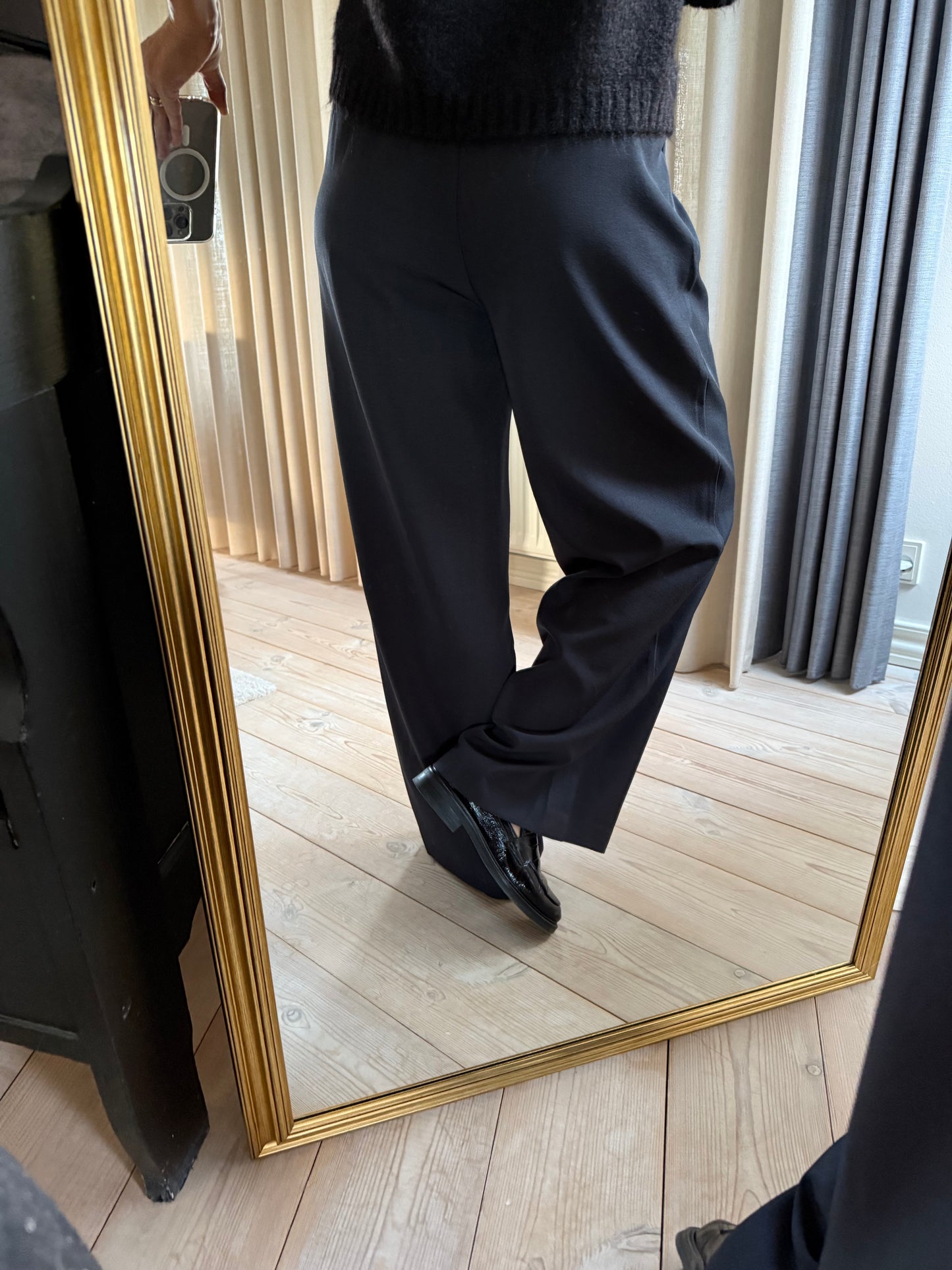 ZALKA EYELET PANTS