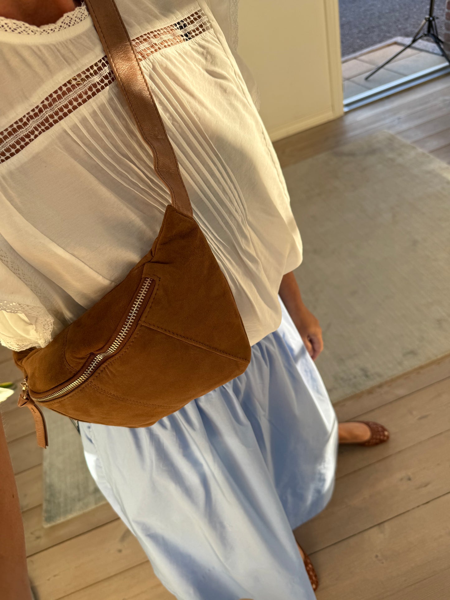 SUEDE BUMBAG 180058 BTF·CHP