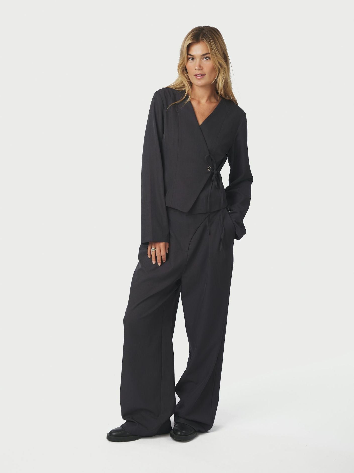 ZALKA EYELET PANTS