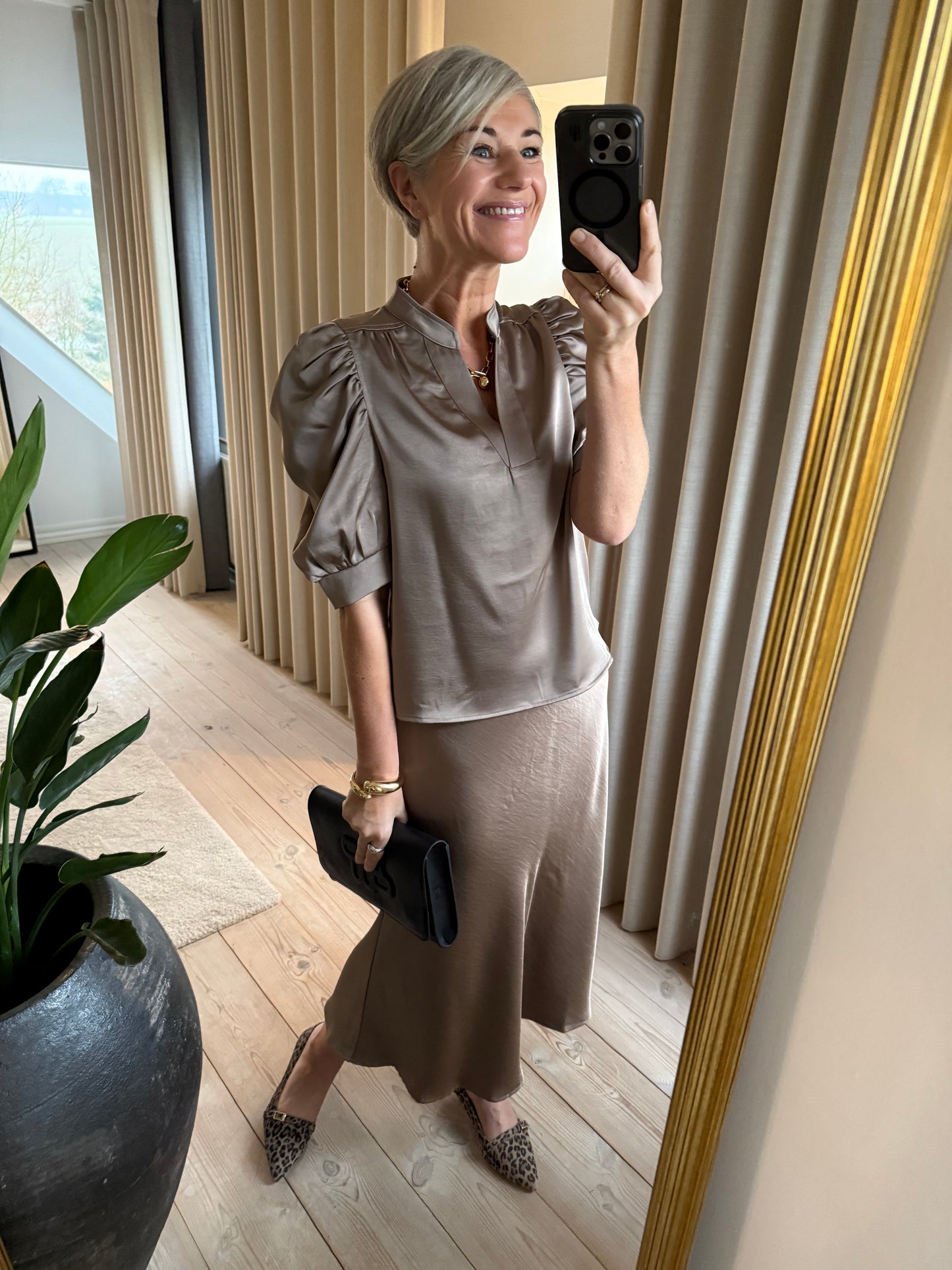 Roella Heavy Sateen Bluse
