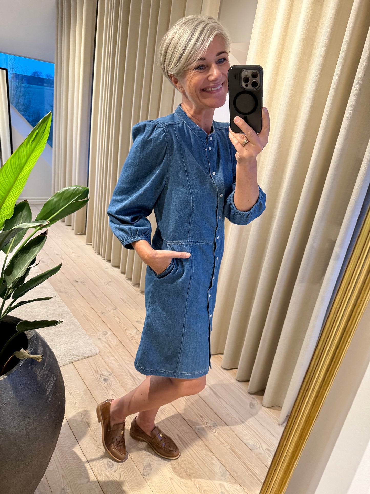 Polla Denim Kjole