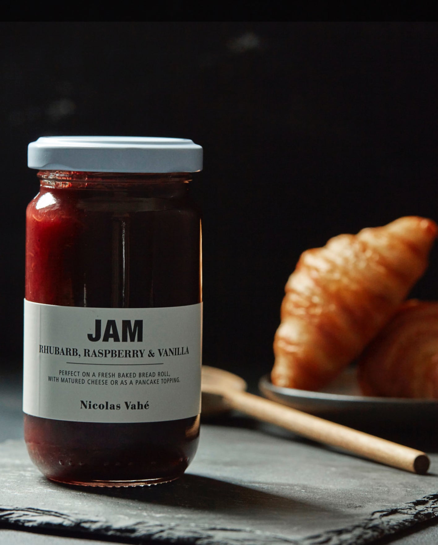 Marmelade Rabarber, Hindbær, Vanilje