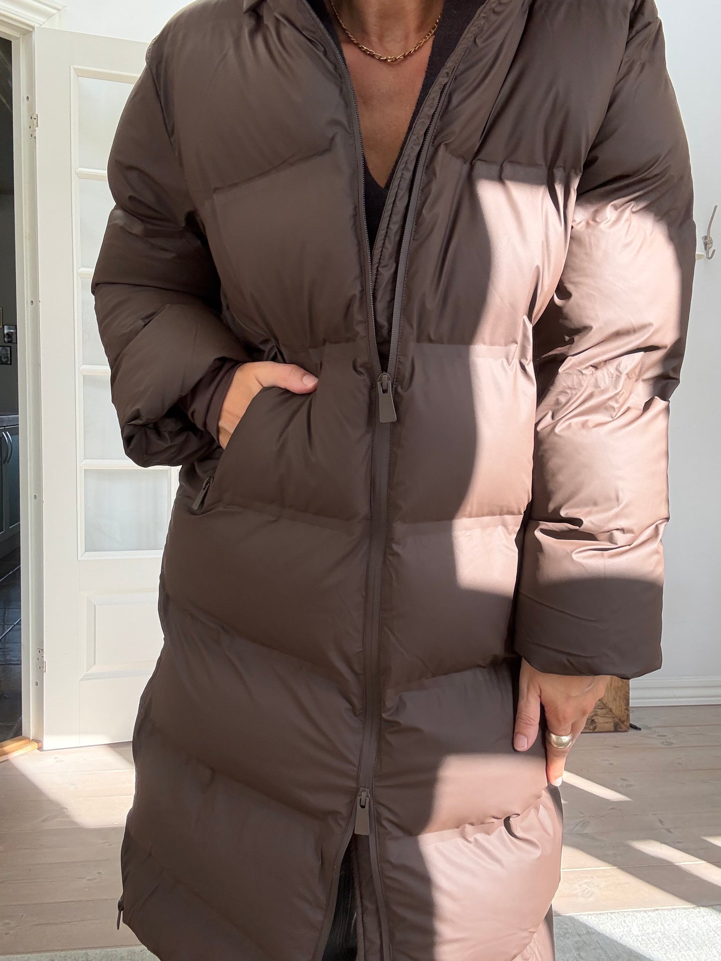 VIVIANA C PUFFER JAKKE NEO NOIR