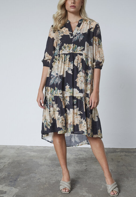 Blomstret Kjole Love958-9