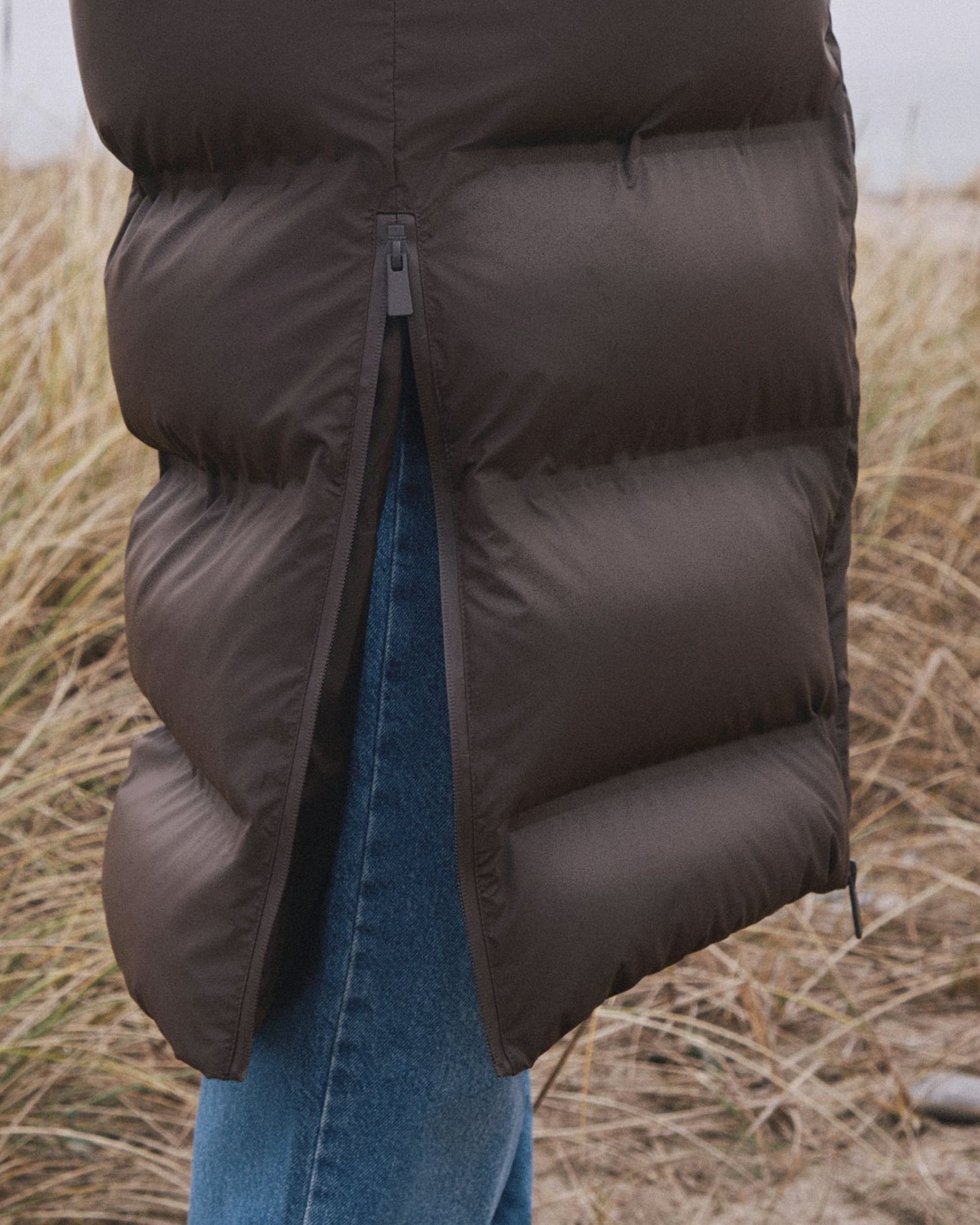 VIVIANA C PUFFER JAKKE NEO NOIR