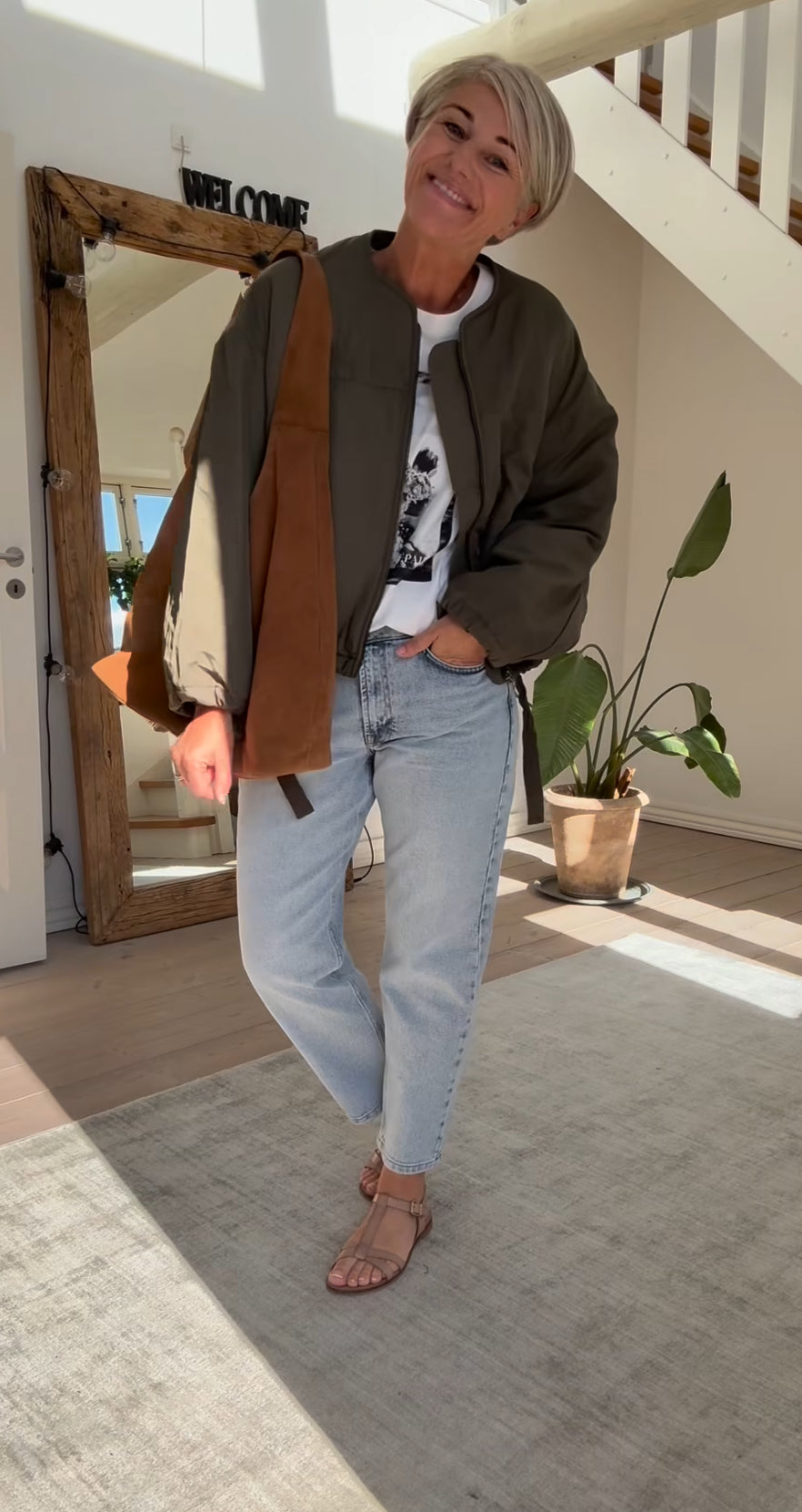 The Mommy High Tapered Jeans