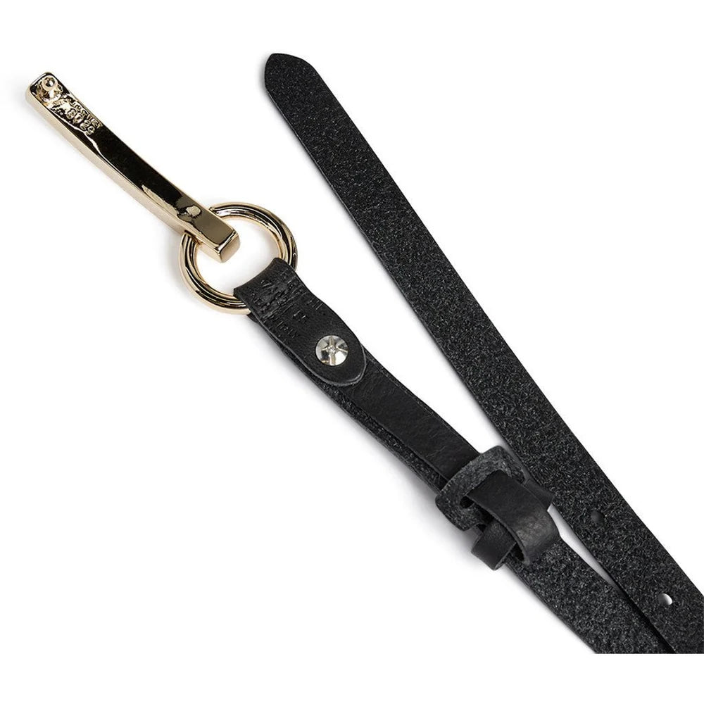 NARROW BÆLTE SORT 17402 DEPECHE