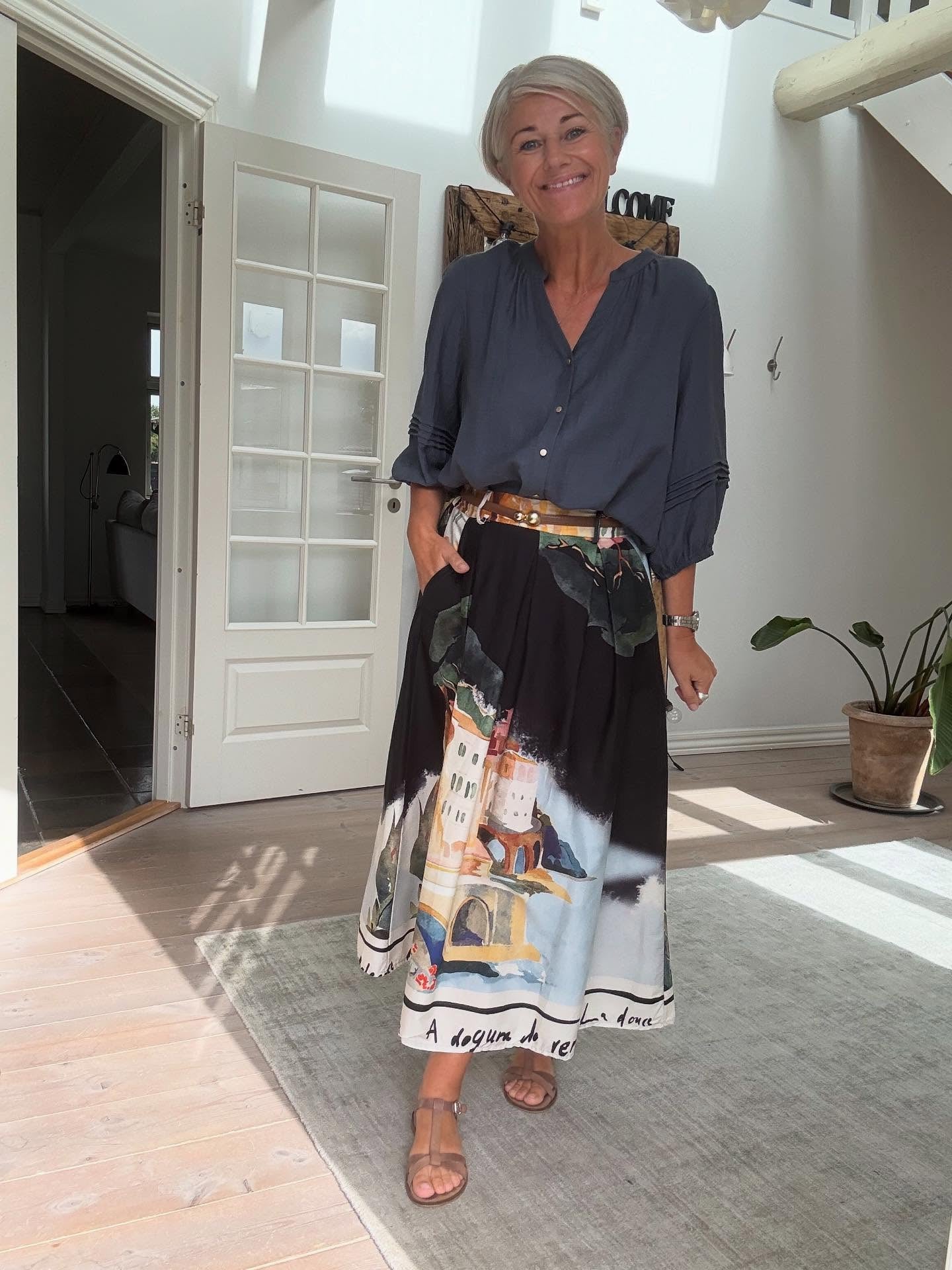 RIVIERA SKIRT BLACK COLOUR