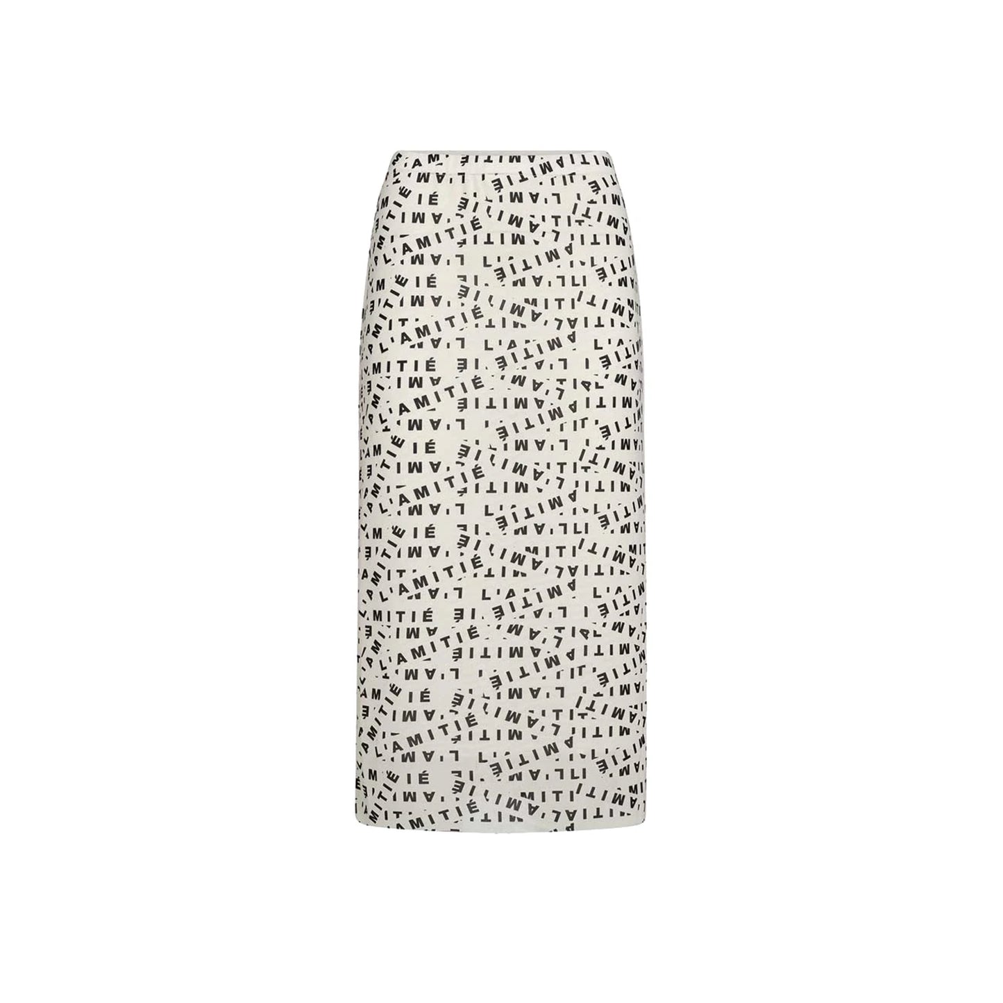 Mesh Logo Pencil Skirt