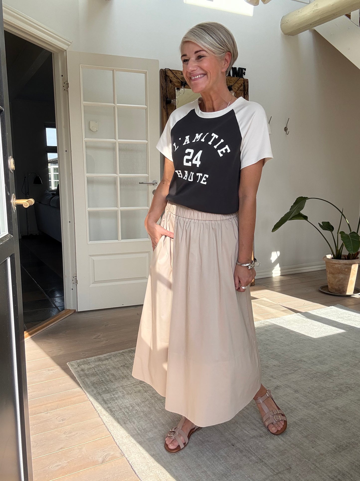 Neckline College T-Shirt
