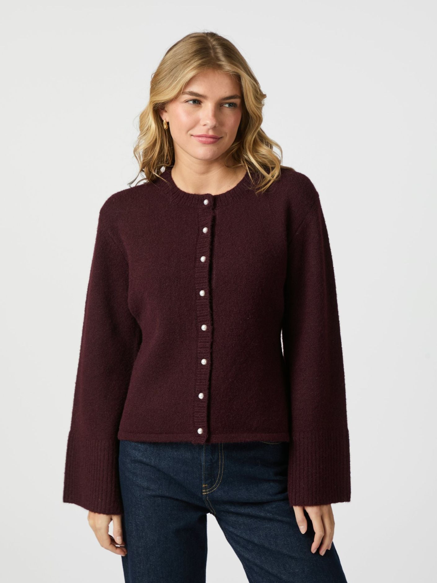 MIXIE STRIK CARDIGAN NEO NOIR