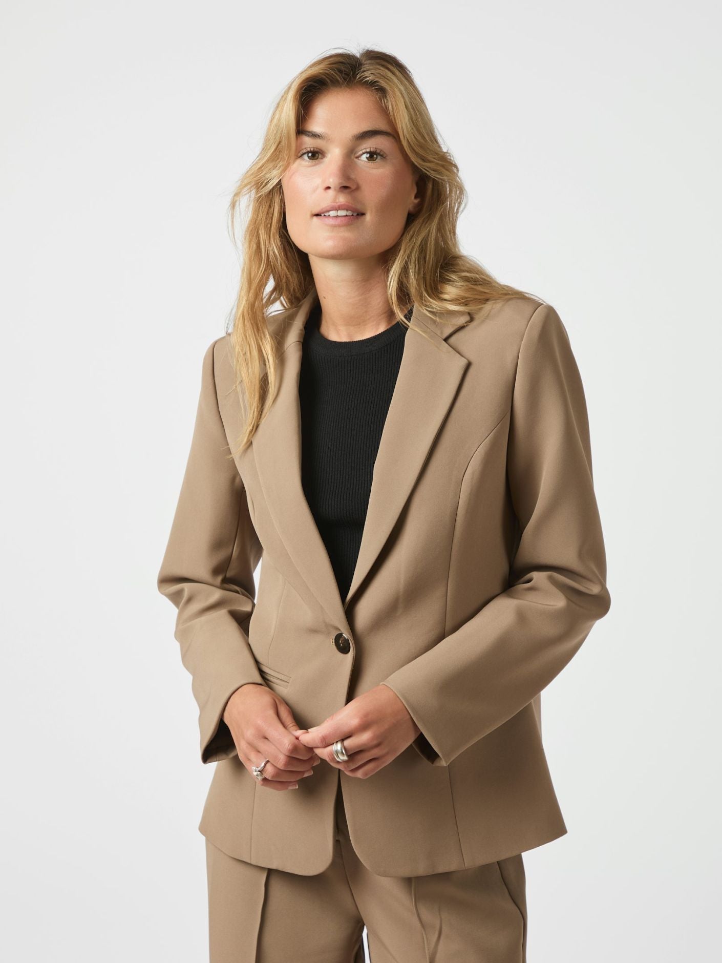 FRANCINE SUIT BLAZER NEO NOIR