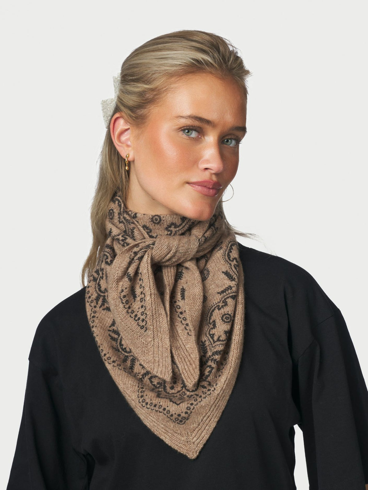 LOLANA PAISLEY KNIT TØRKLÆDE NN (268)