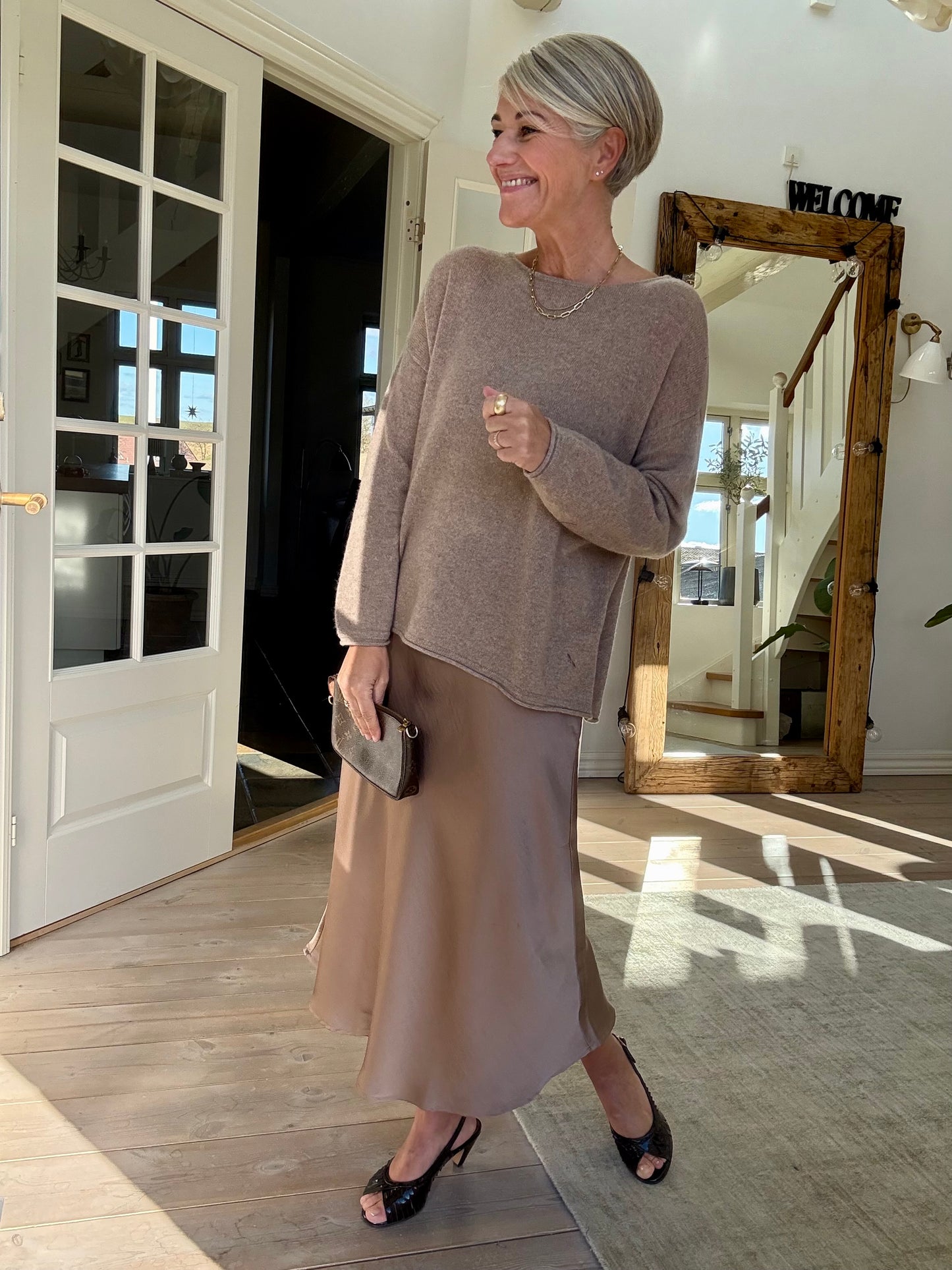 OVERSIZED PURE CASHMERE BLUSE BTF·CPH