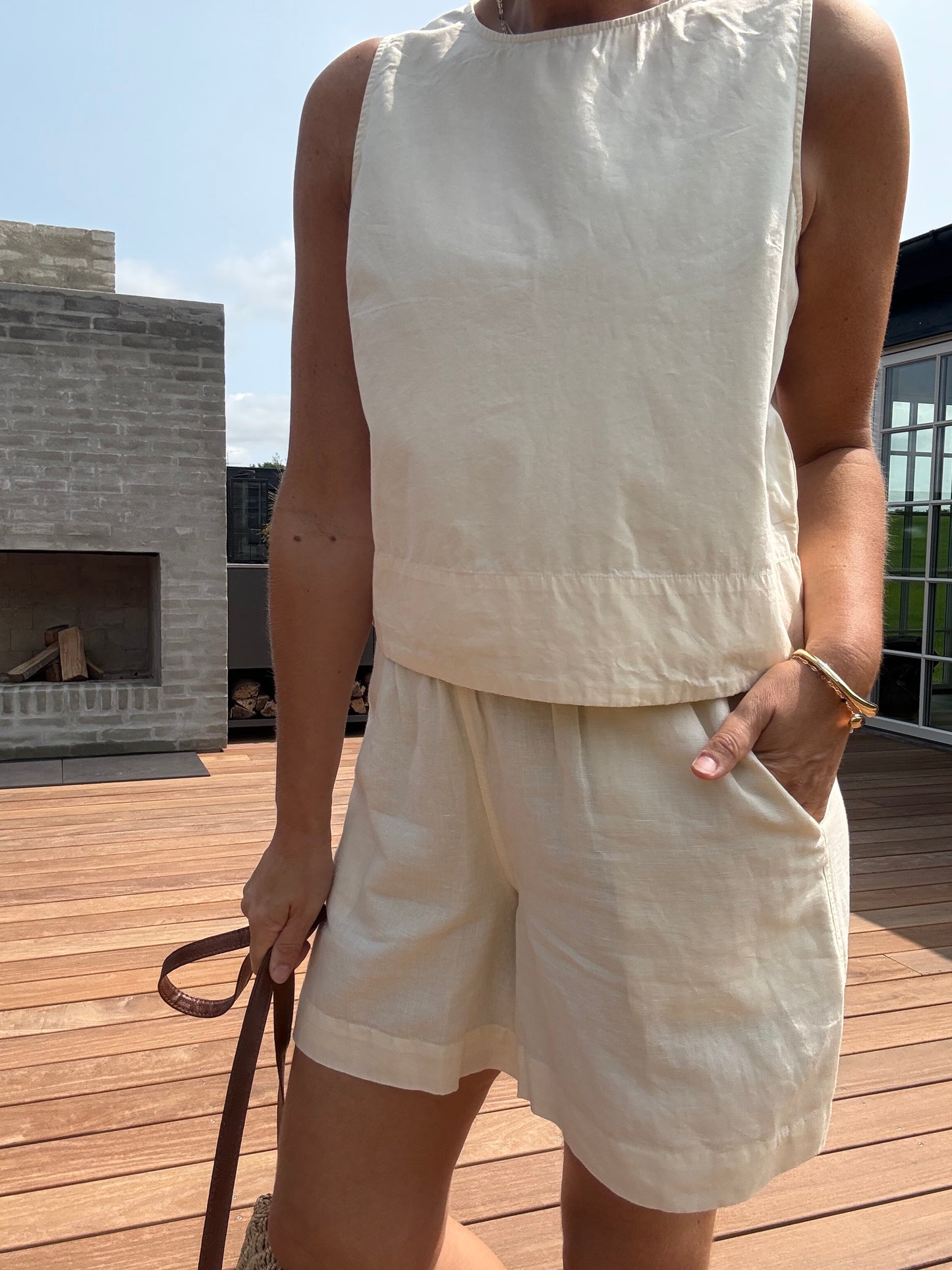 Polly Poplin Top