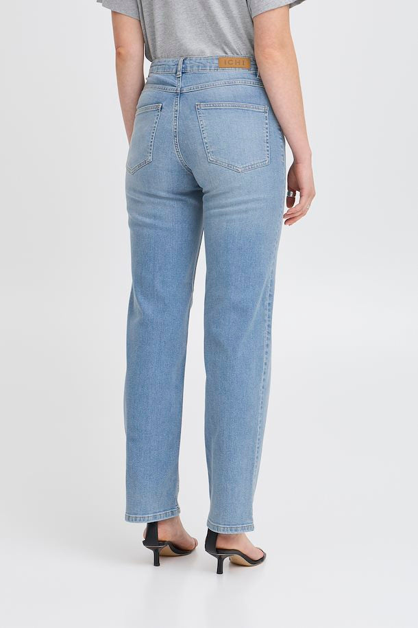 TWIGGY STRAIGHT LONG JEANS ICHI