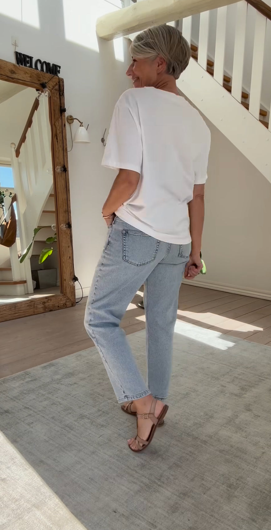 The Mommy High Tapered Jeans