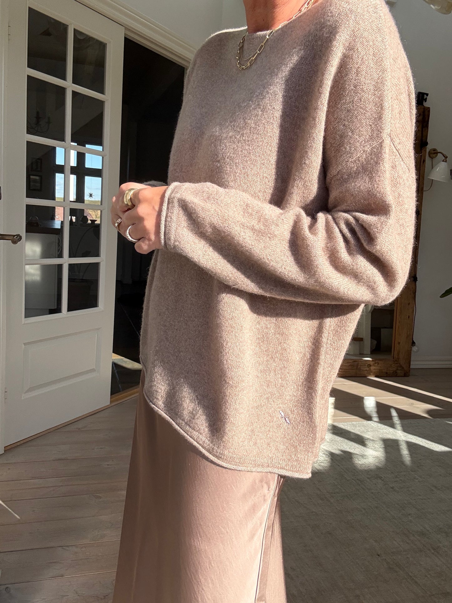 OVERSIZED PURE CASHMERE BLUSE BTF·CPH