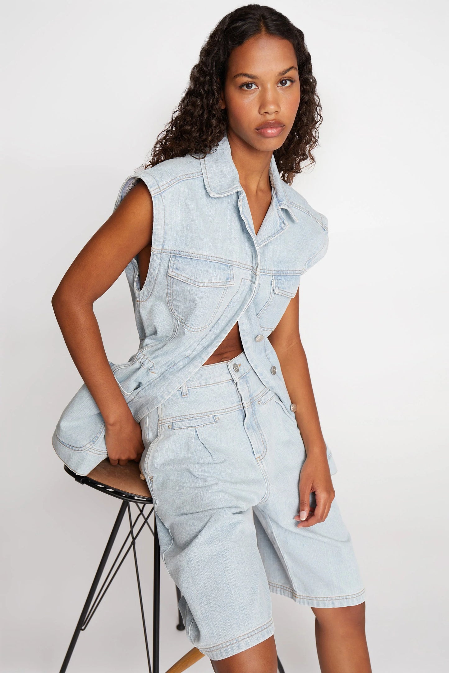 Usami Denim Vest