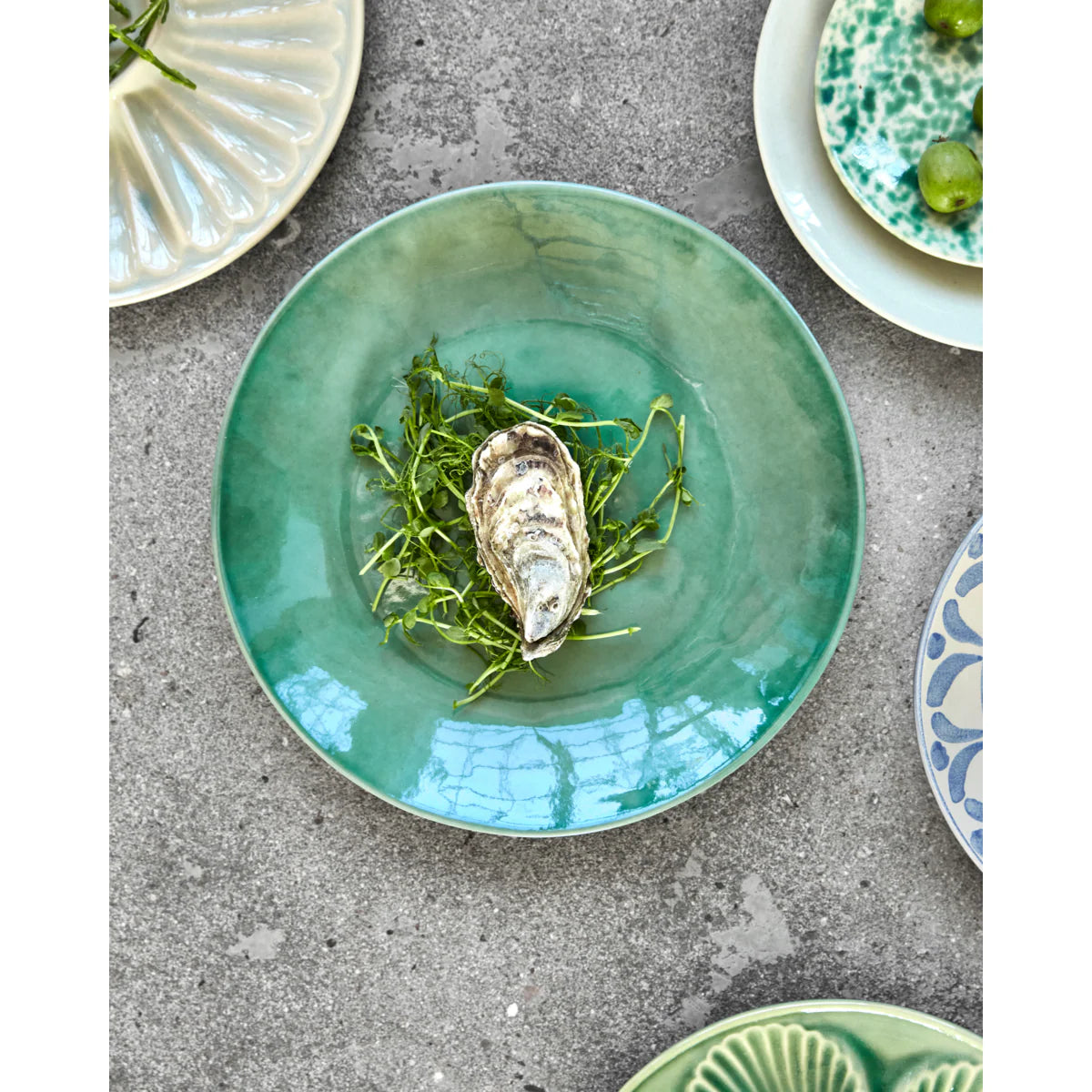 Diva Dinner Plate Green