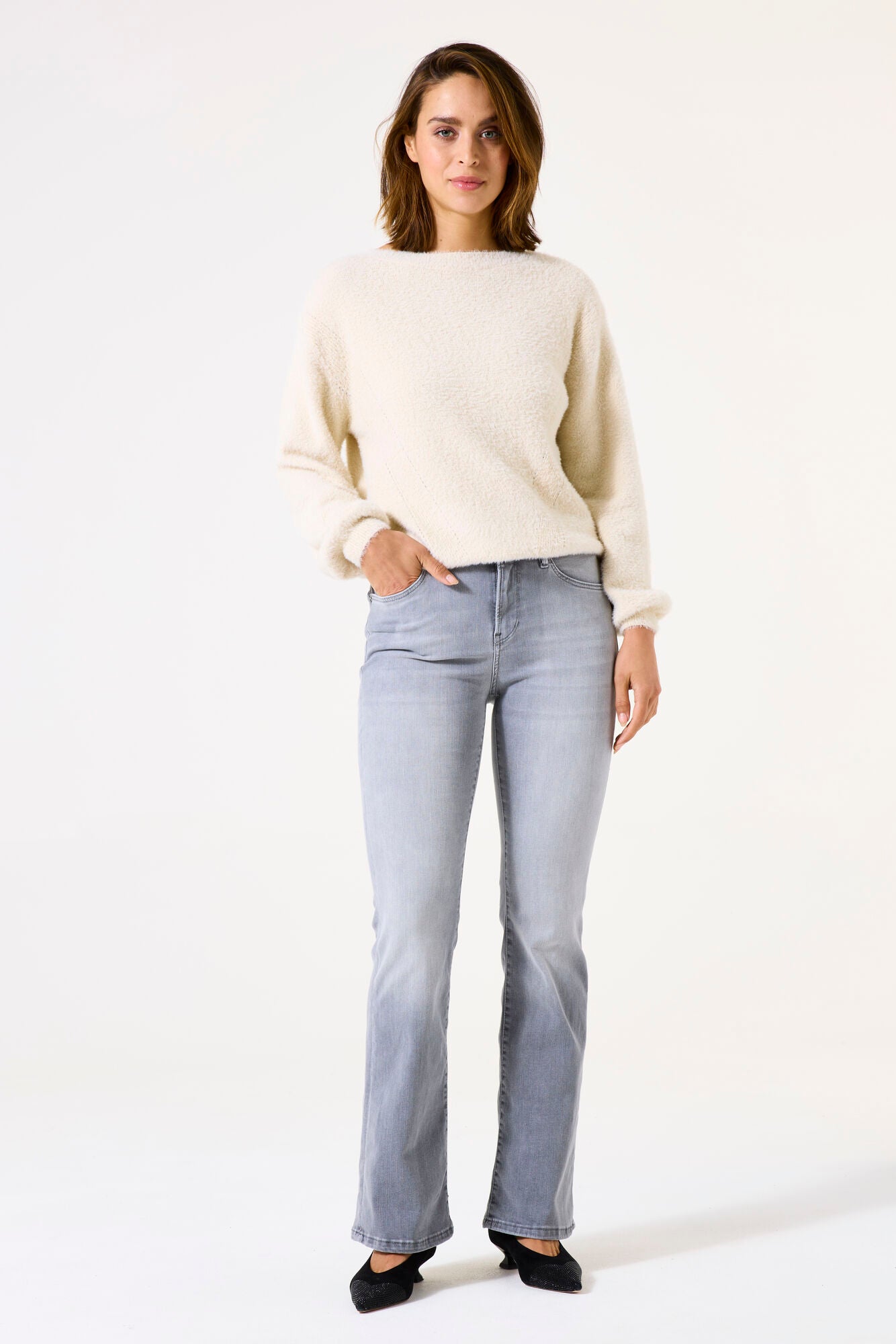 Celia Superslim Fit Flared Leg Jeans