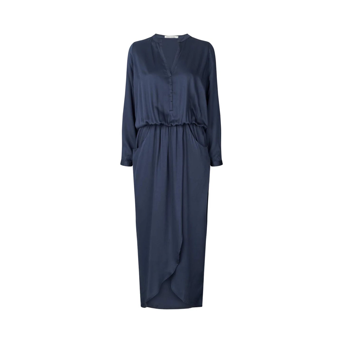 Vera Solid Wrap Kjole