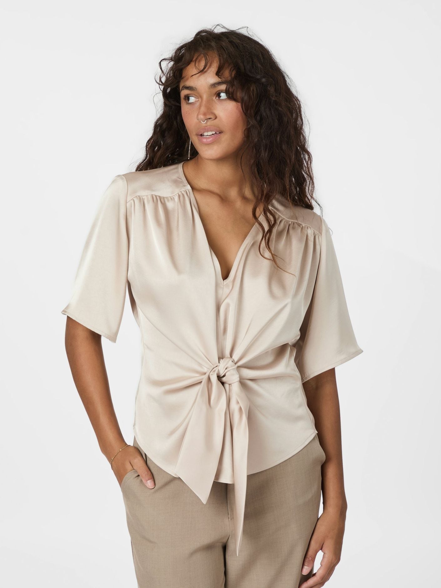 Casadia Heavy Sateen Bluse