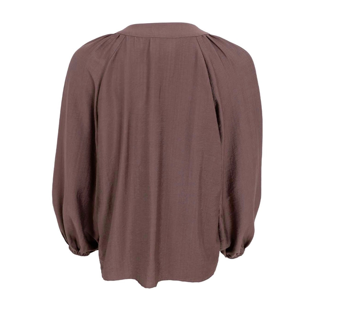 LUISA RAGLAN BLUSE BLACK COLOUR