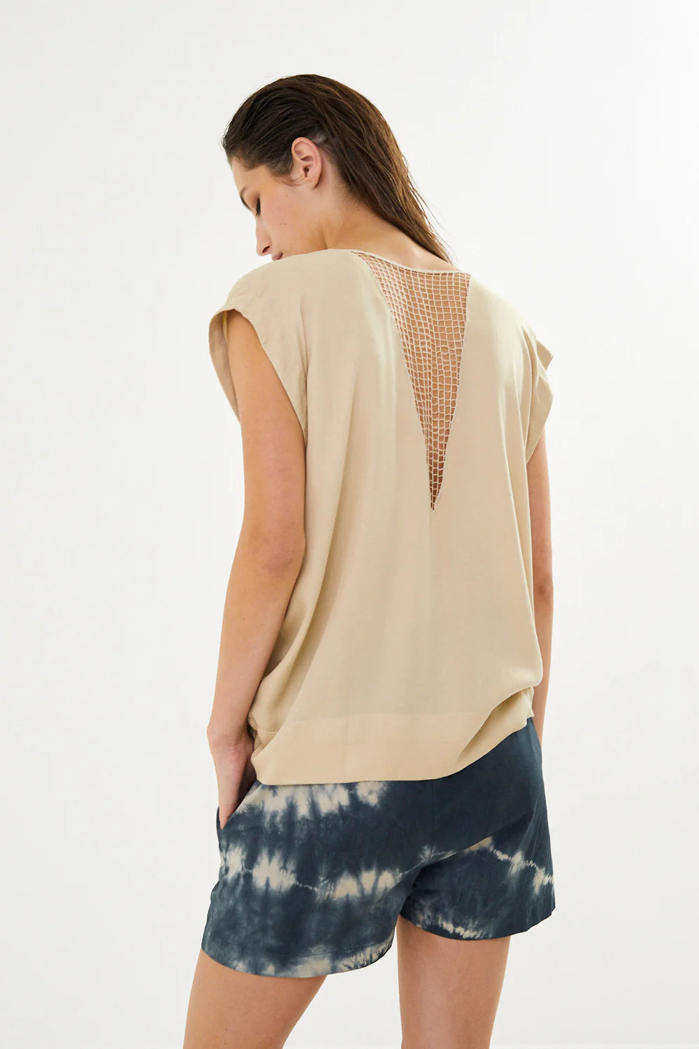 ROSALYN FUNNEL WEB BLUSE RS