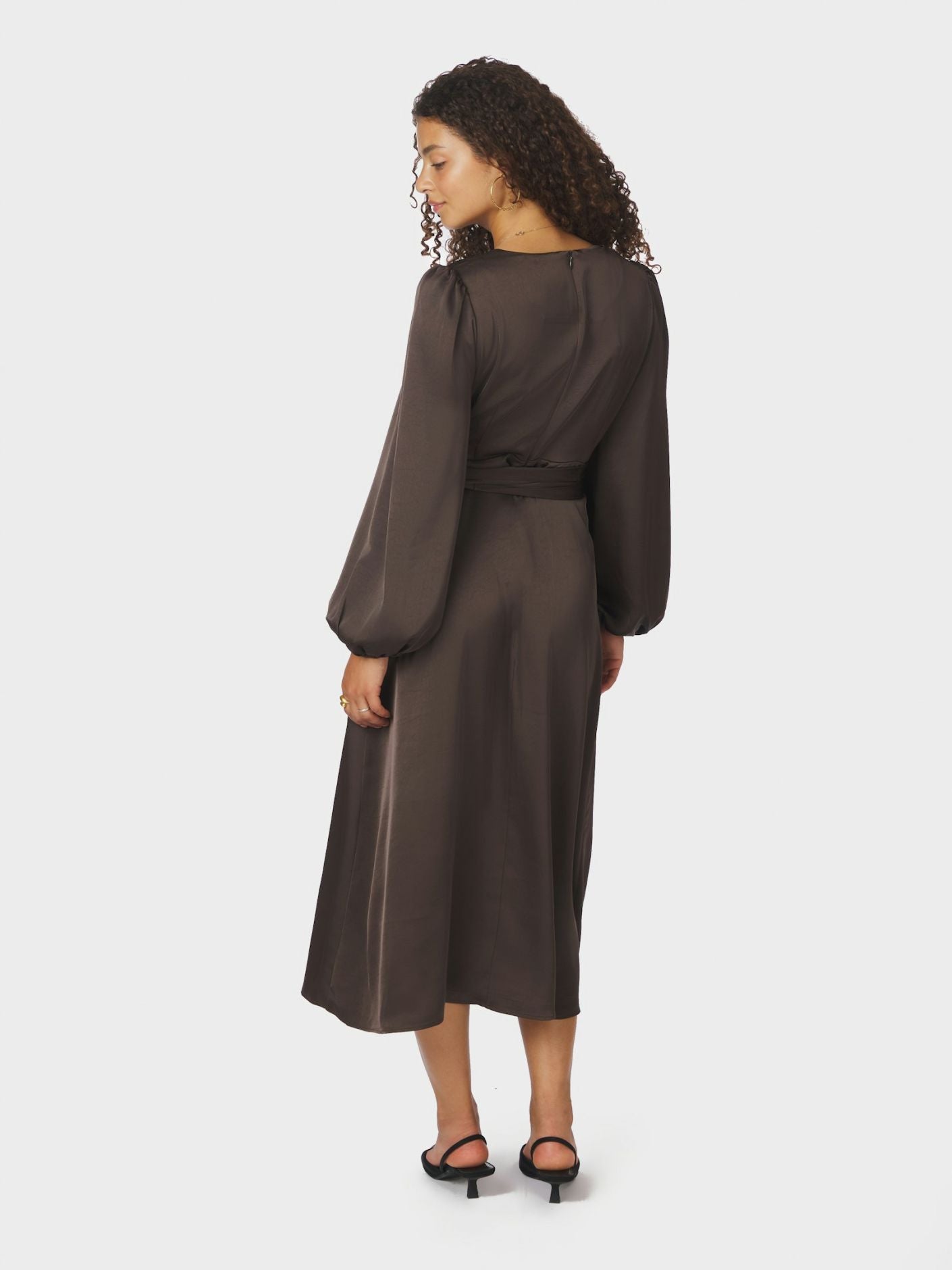RIMINI HEAVY SATEEN DRESS NN