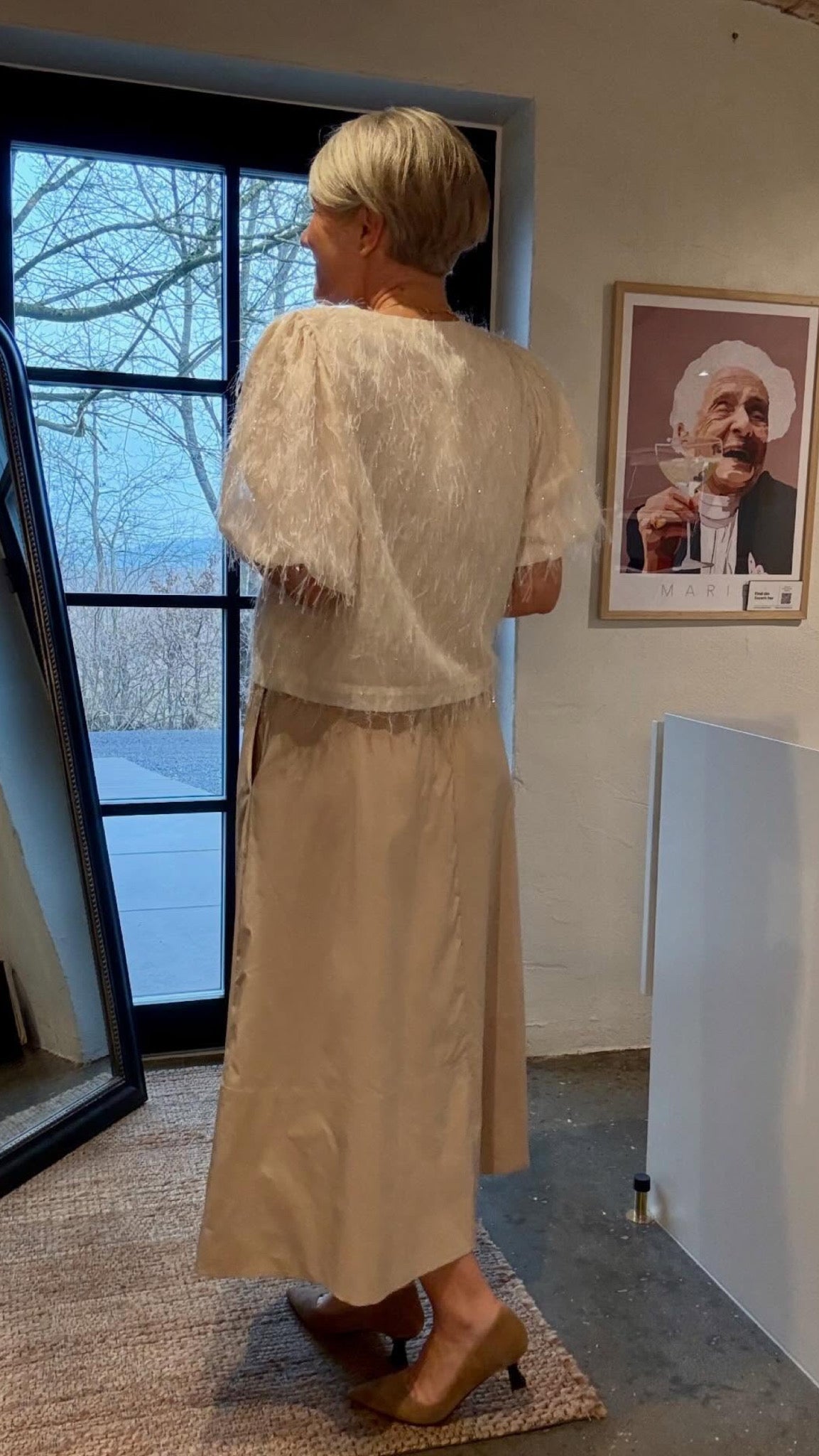 AISA FRILLY BLUSE NN - LifeStyle Hedensted