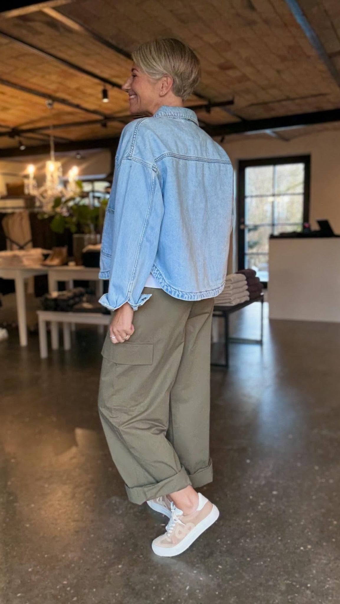 BAUVE DENIM JAKKE ICHI - LifeStyle Hedensted