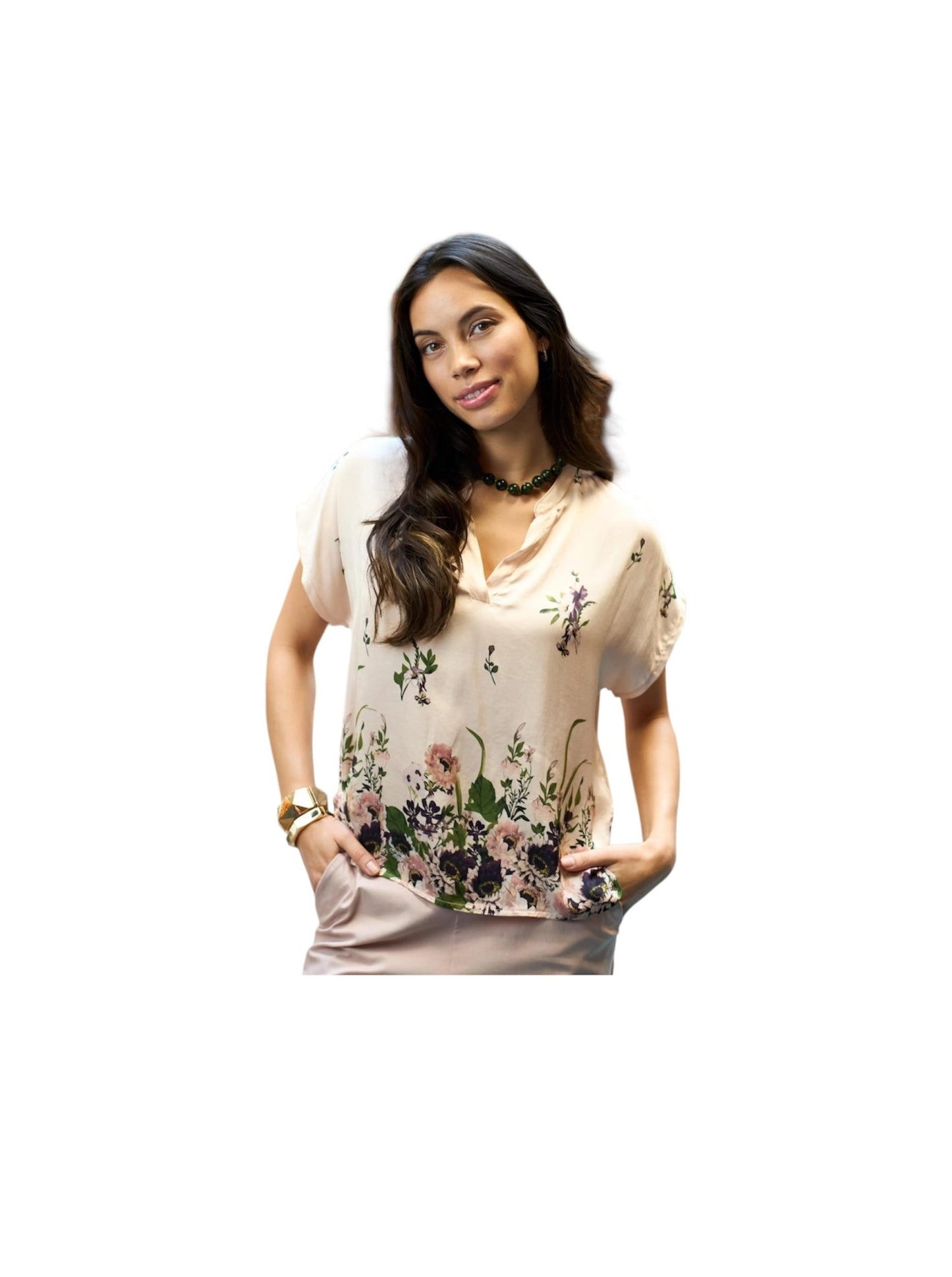 BEATRIX SS BLUSE BC - LifeStyle Hedensted