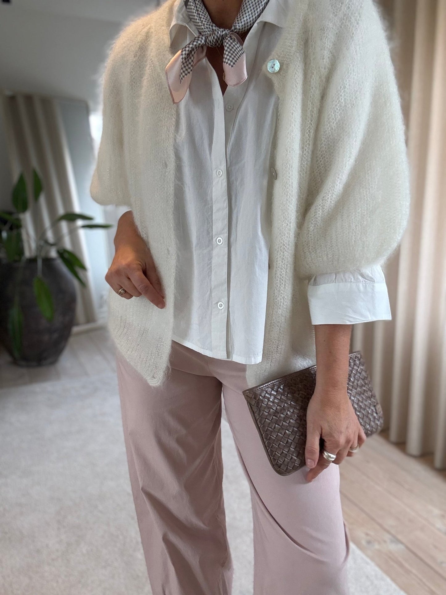 BJOERK PATENT KNIT CARDIGAN BC - LifeStyle Hedensted