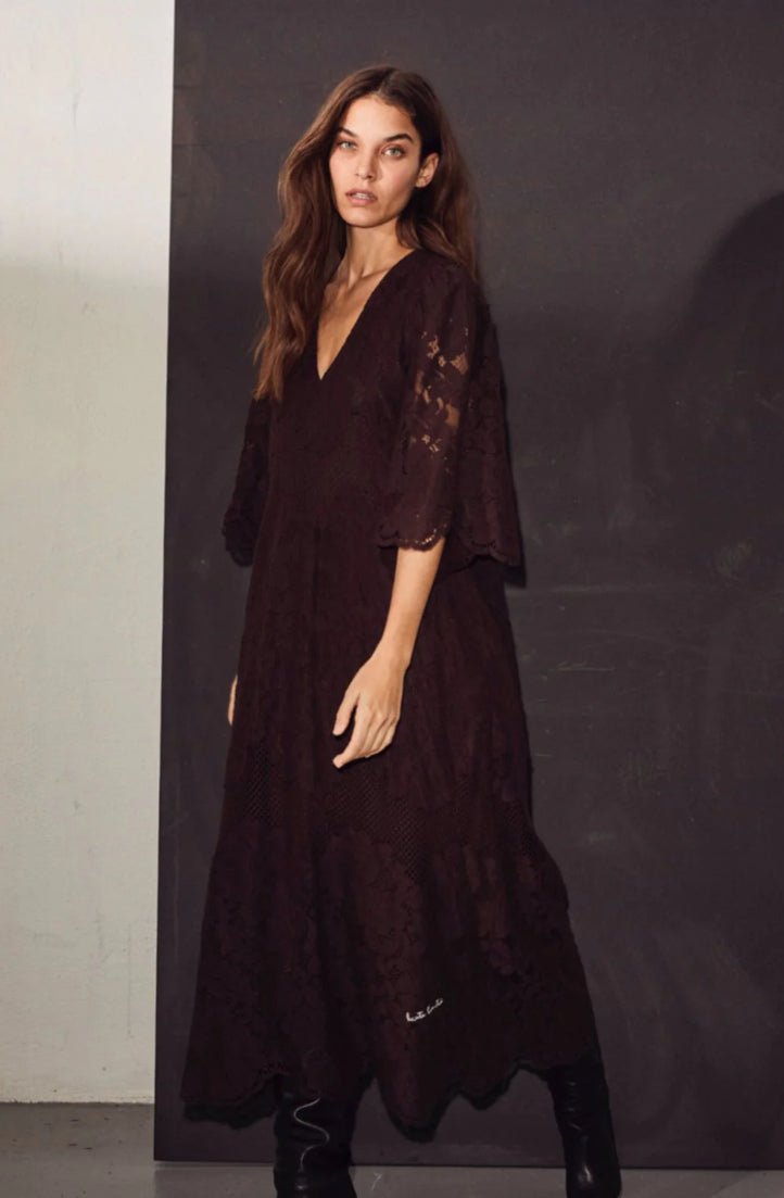 CURVEY LACE HEM KJOLE HL - LifeStyle Hedensted