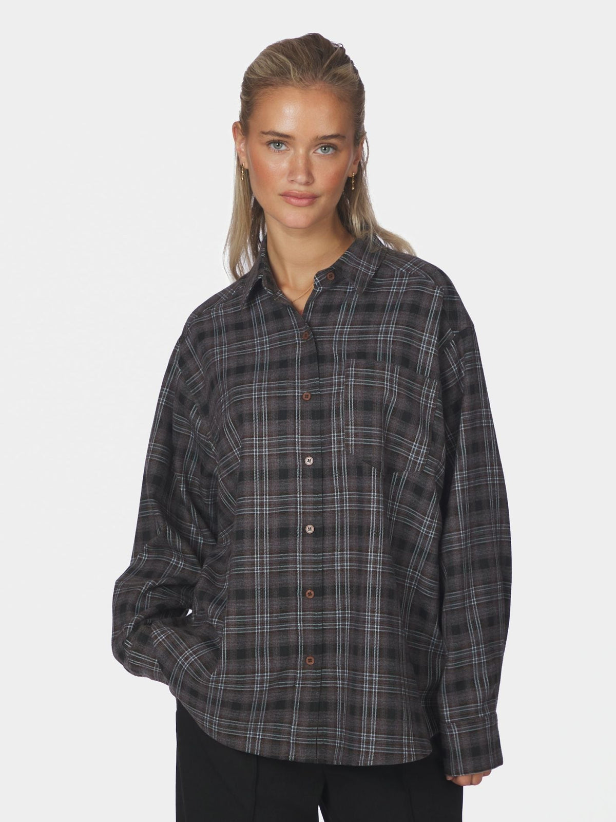 DALMA FLANNEL CHECK SKJORTE NN - LifeStyle Hedensted