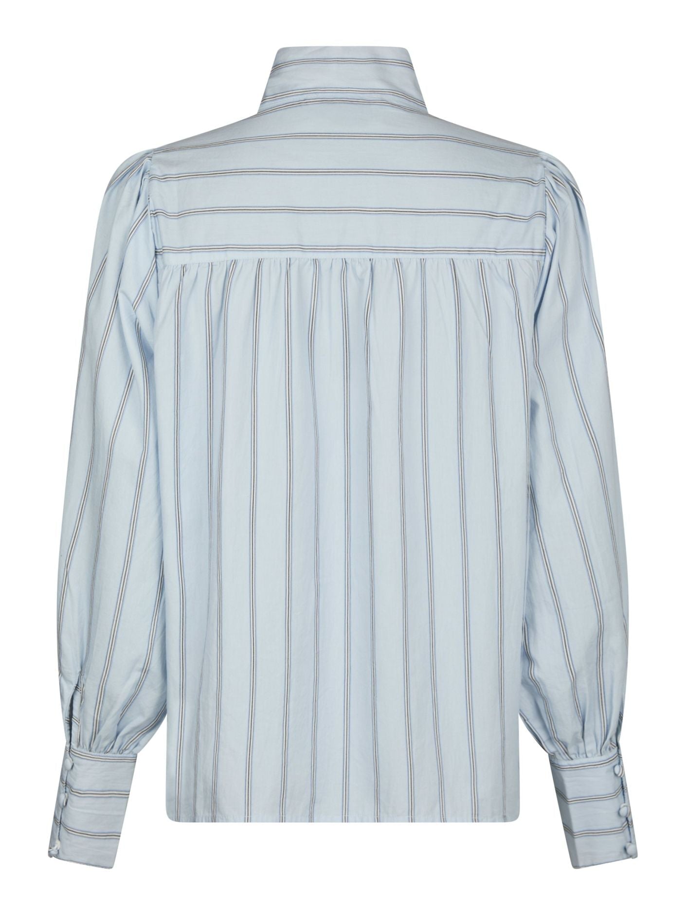 JAZ BOW STRIBET BLOUSE NN - LifeStyle Hedensted