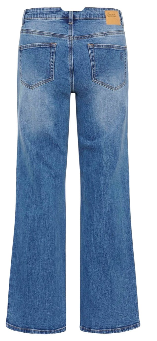 LOUIS 144 HIGH WIDE JEANS MEW - LifeStyle Hedensted