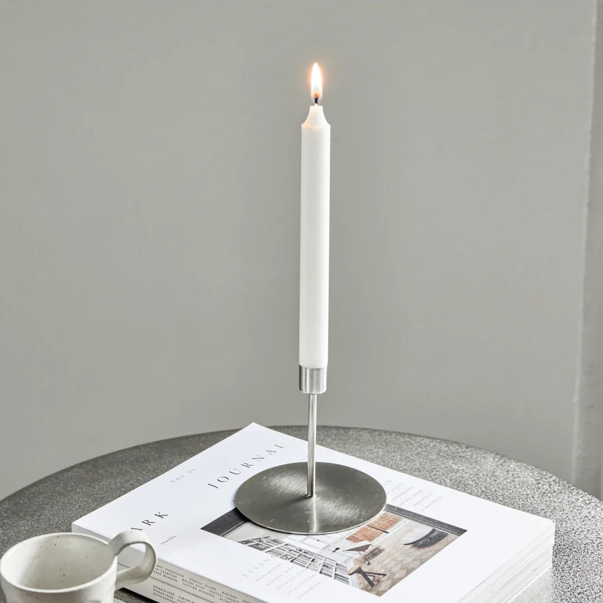 LYSESTAGE SØLV 12CM - LifeStyle Hedensted