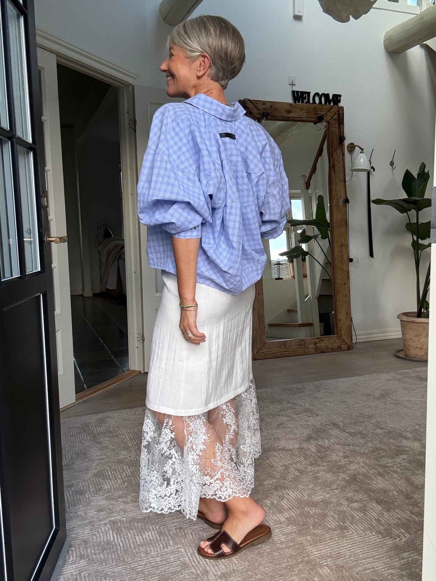 SOPHIE CHEK SKJORTE HL - LifeStyle Hedensted