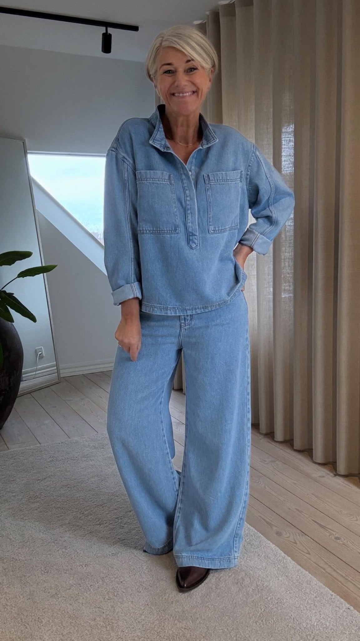 TUXA DENIM SKJORTE MUNTHE - LifeStyle Hedensted