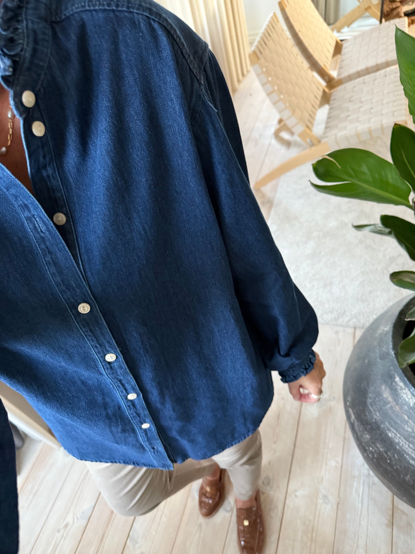 Ferah Denim Skjorte