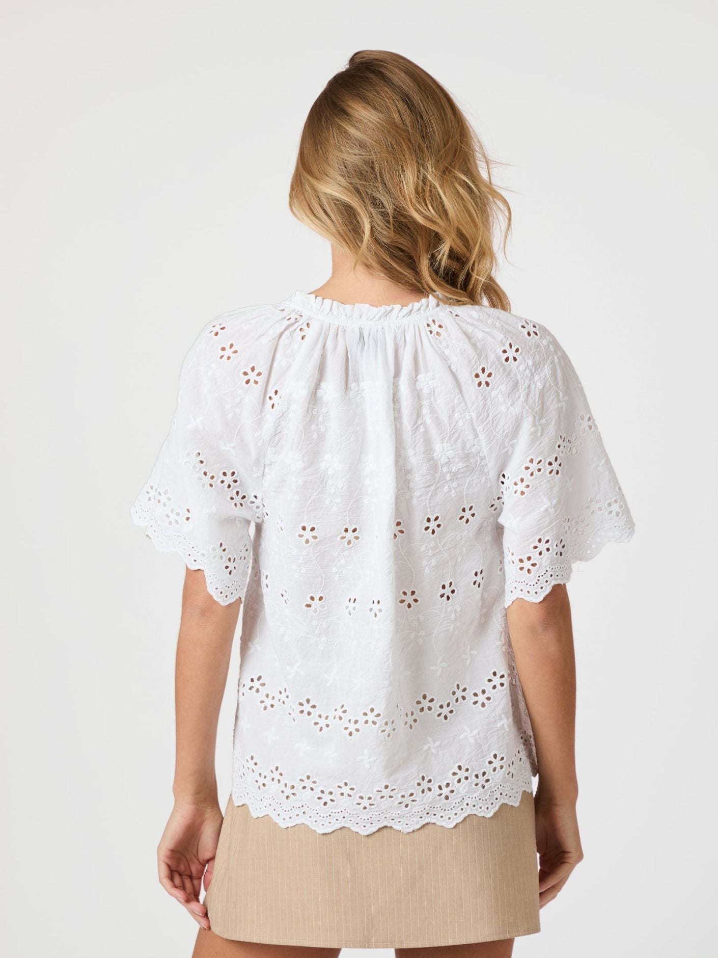 Odet Broderi Bluse