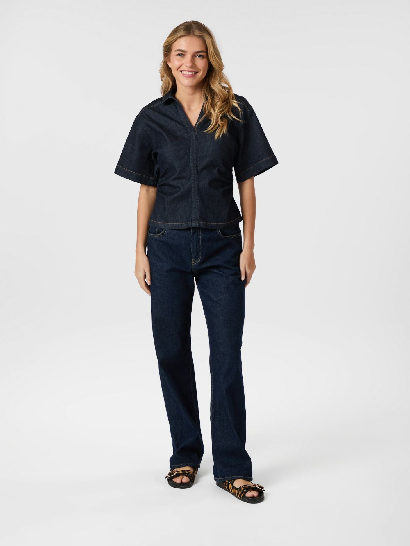 Spenda Denim Bluse