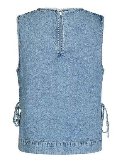 Svetlana Denim Top