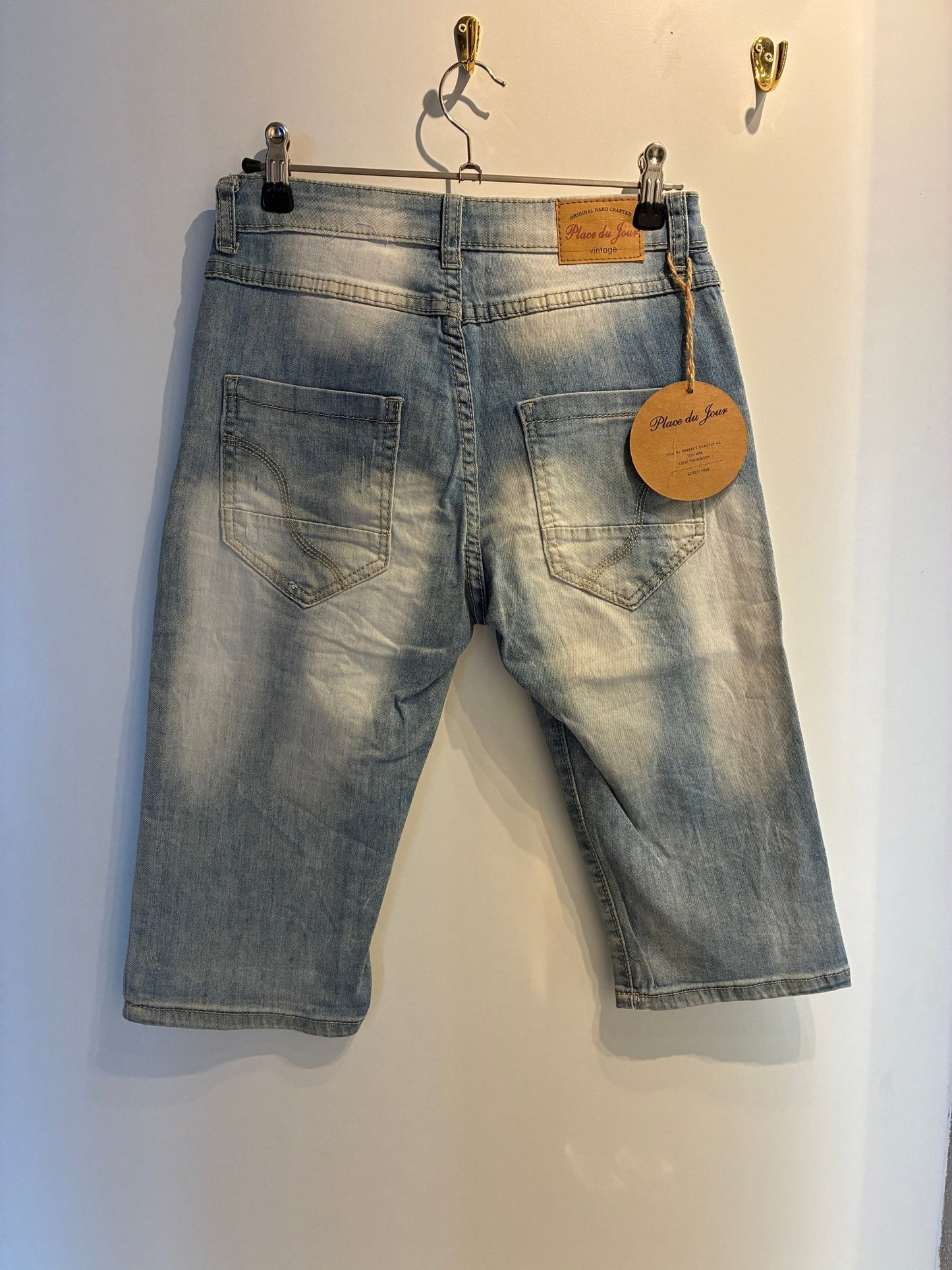 1271-2 DENIM SHORTS PLACE DU JOUR - LifeStyle Hedensted